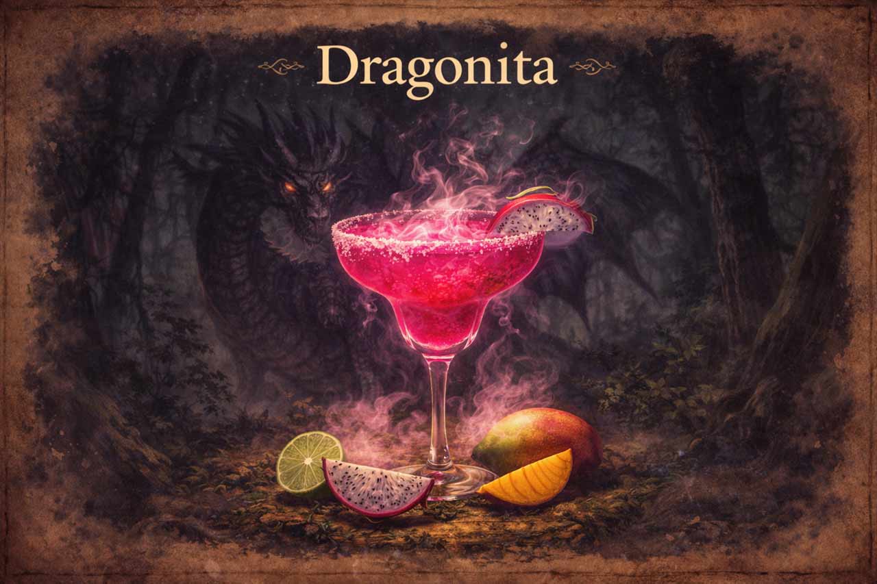 dragonita cocktail medeival cocktails coctales