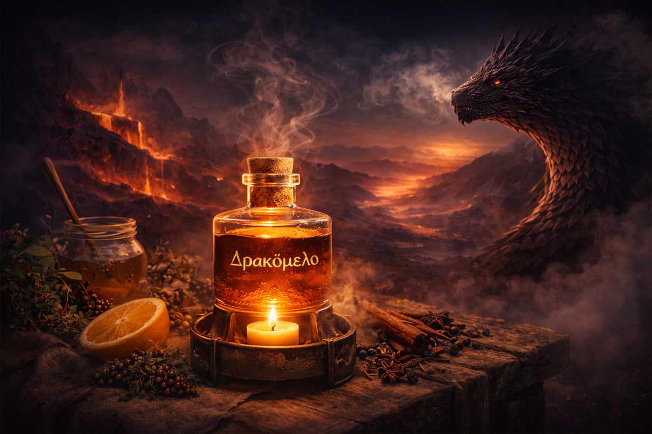 drakomelo δρακομελο cocktail medeival cocktails coctales