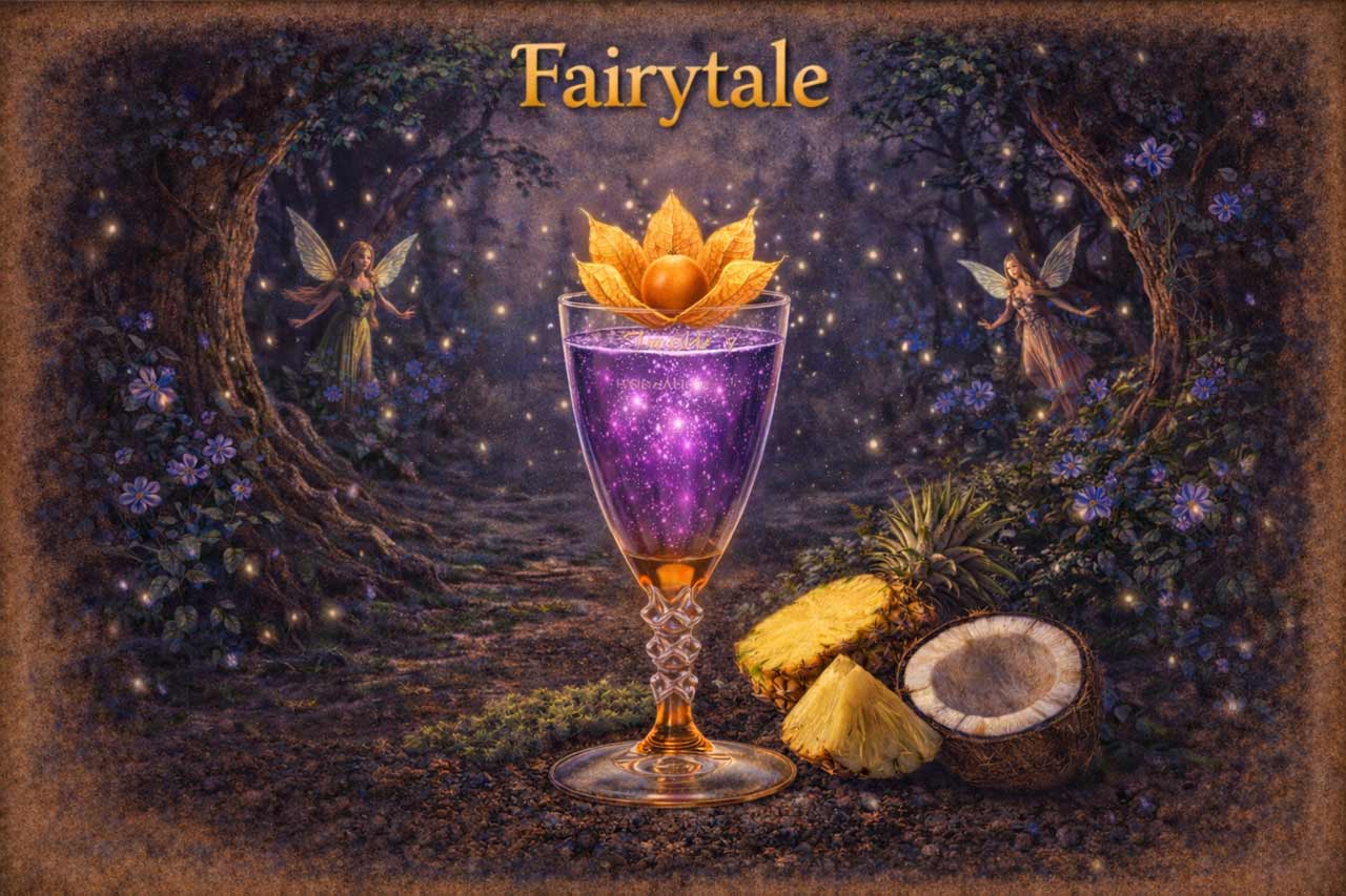 fairytale cocktail medeival cocktails coctales