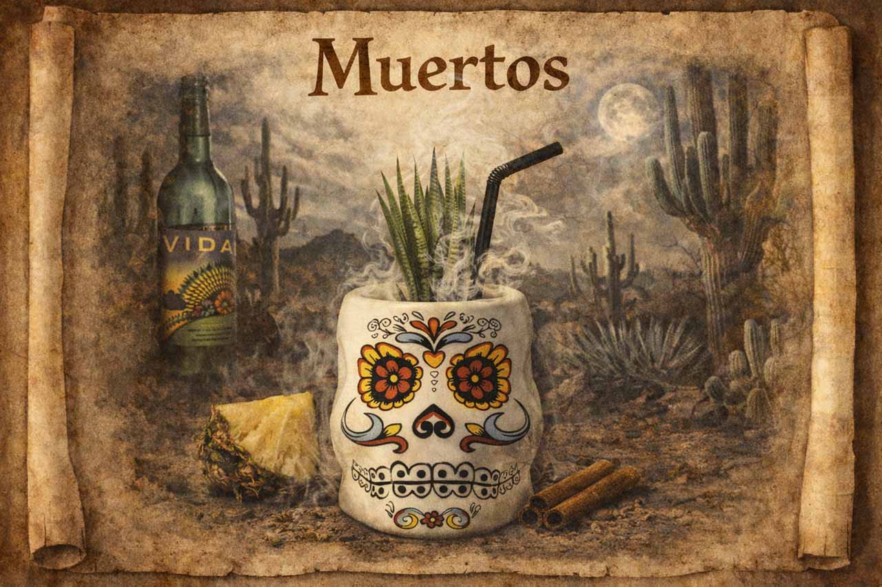 muertos cocktail shots medeival cocktails coctales