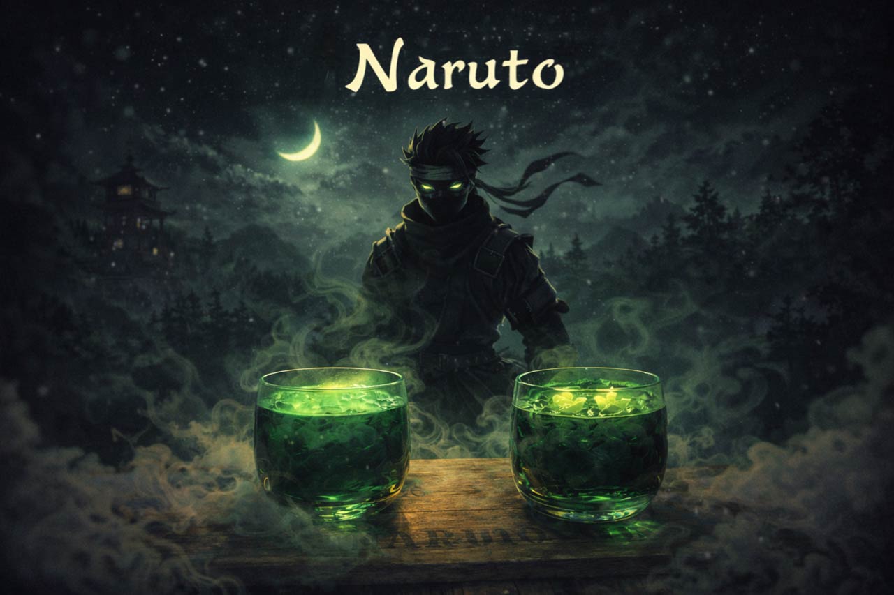 naruto cocktail shots medeival cocktails coctales