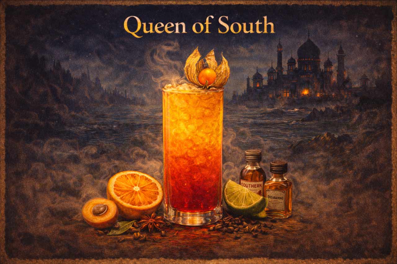 queen of south cocktail medeival cocktails coctales